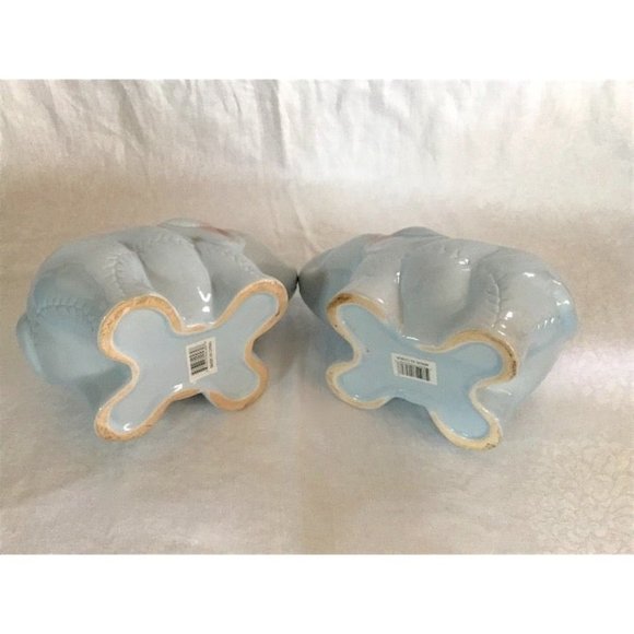 Pair of Ceramic Baby Elephant Planters - Picture 11 of 12